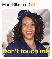 ComedianHollyLogan mood virus social distancing corona virus GIF