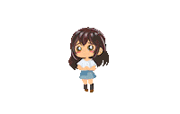 Cat Girl Sticker