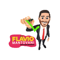 flaviomantovaniooficial flaviomantovani deputadoflaviomantovani Sticker