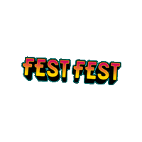 Festfest Sticker by Canvas Design Company