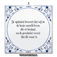 Nl Wijsheid Sticker by Tegelspreuken.nl