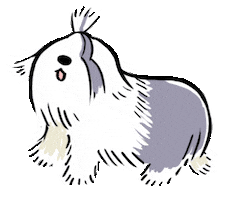 Dog Sticker by Stefanie Shank