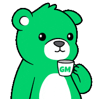 Happy Good Morning Sticker by BEARISH