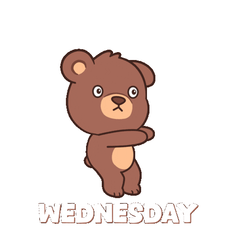 Teddy Bear Smile Sticker by BEARISH