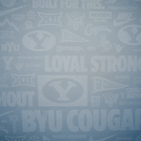 Brigham Young Celebration GIF by BYU Cougars