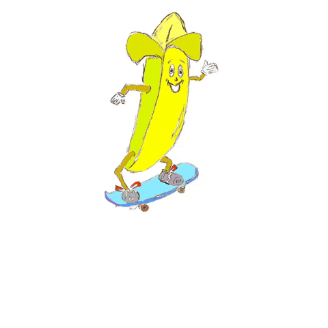 banana bday GIF