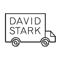 DavidStarkDesign party logo design driving Sticker