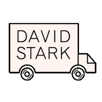 DavidStarkDesign party logo design driving Sticker