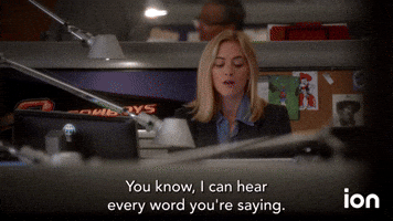 I Can Hear You