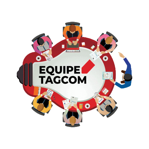 equipe Sticker by TAGCOM