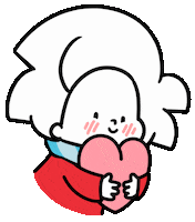 I Love You Hug Sticker by Ai and Aiko