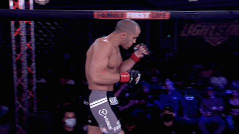 lightsoutxf giphyupload mma fighting fighter GIF
