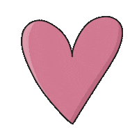 amandayuli heart lettering coracao feito Sticker