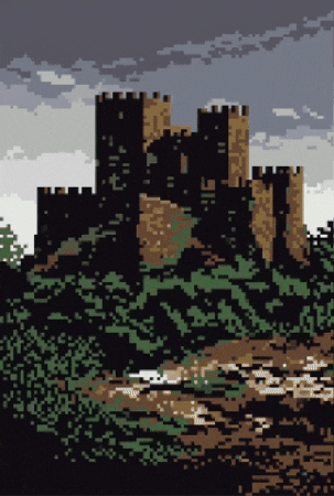 Pixel Art Dark GIF by The LSD Hotel