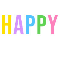 Happy Birthday Sticker by Andrea Scarpin