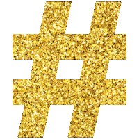 Excited Gold Sticker