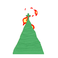 Christian Cross Sticker by Yikunea