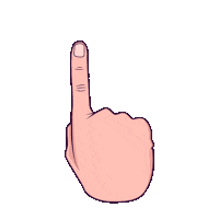 Hand Click Sticker