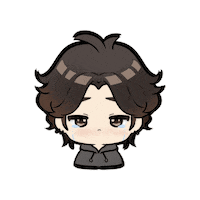 Sad Cry Sticker