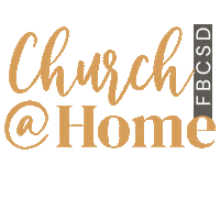 FBCSD church christian faith at home Sticker