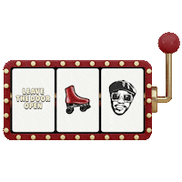 Slot Machine Skate Sticker by Bruno Mars