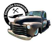 Anvil Welding Sticker by Emerick's Ironworks