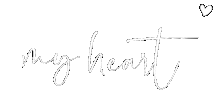 My Heart Sticker by zfr38