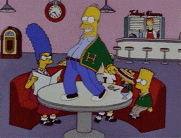 Happy Homer Simpson GIF