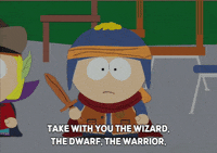 stan marsh warrior GIF by South Park 