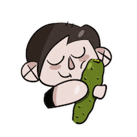 shturmik hug pickle shturmik огурец Sticker