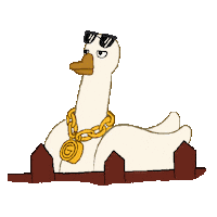 Style Glasses Sticker