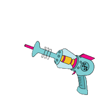 Lasers Space Cowgirl Sticker by Kaitlin Butts