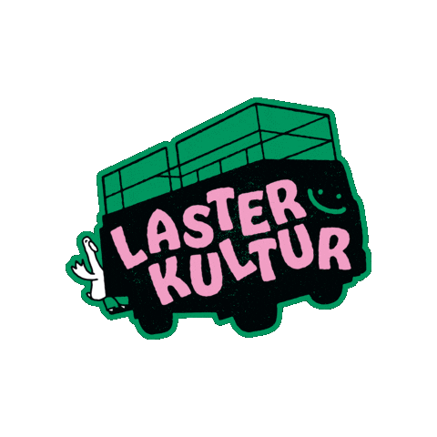 Laster Running Duck Sticker by Lasterkultur