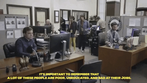 mallorybrunet giphygifmaker work podcast portlandia GIF
