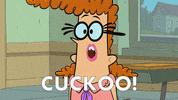 bunsen is a beast cuckoo GIF by Nickelodeon