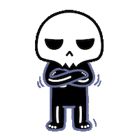 Angry Trick Or Treat Sticker by The Valentines