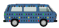 Vw Bus Wagner Sticker by Drumcorps BIMotion