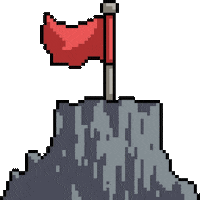 Digital Arts Flag Sticker by Off Site Project