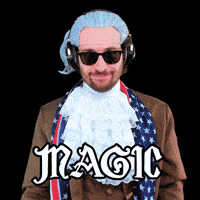 Disappear Magic Man GIF