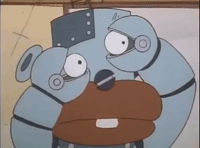 anime japan robot old heiseitensai bakabon GIF