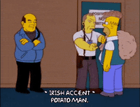 Talking Season 9 GIF by The Simpsons