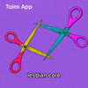 Scissors Wlw GIF by Taimi