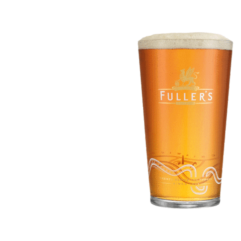 FullersPubs giphyupload celebrate drink beer Sticker