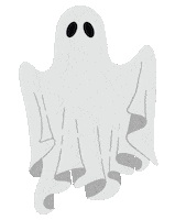 Halloween Ghost Sticker