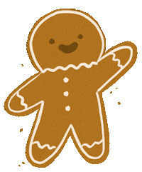 Christmas Gingerbread Sticker by Nama Official