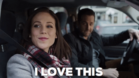 Excited I Love This GIF by Hallmark Mystery
