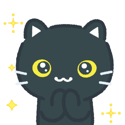 Happy 猫 Sticker
