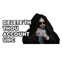 Unc Delete Sticker