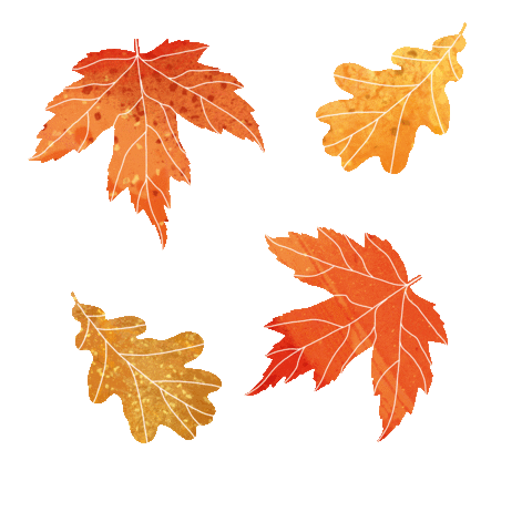 Sparkling_peanuts fall yellow orange autumn Sticker