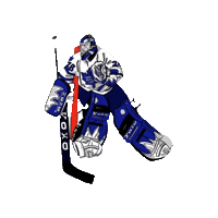 bonejackdesigns hockey goalie bone jack designs Sticker